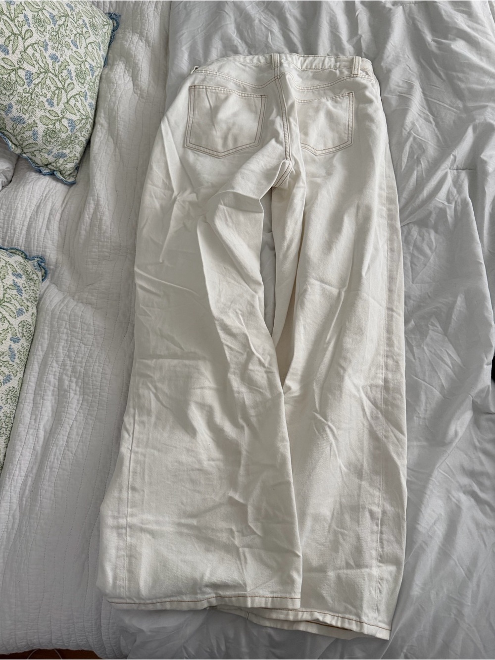Gap High Rise Drawstring Wide-Leg Jeans - Picture 4 of 7